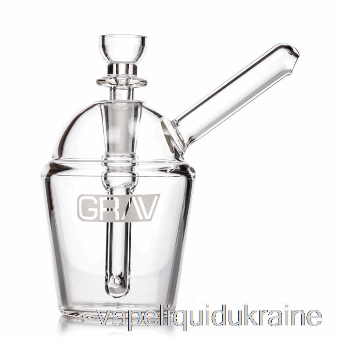 Vape Liquid Ukraine GRAV Slush Cup Pocket Bubbler Clear